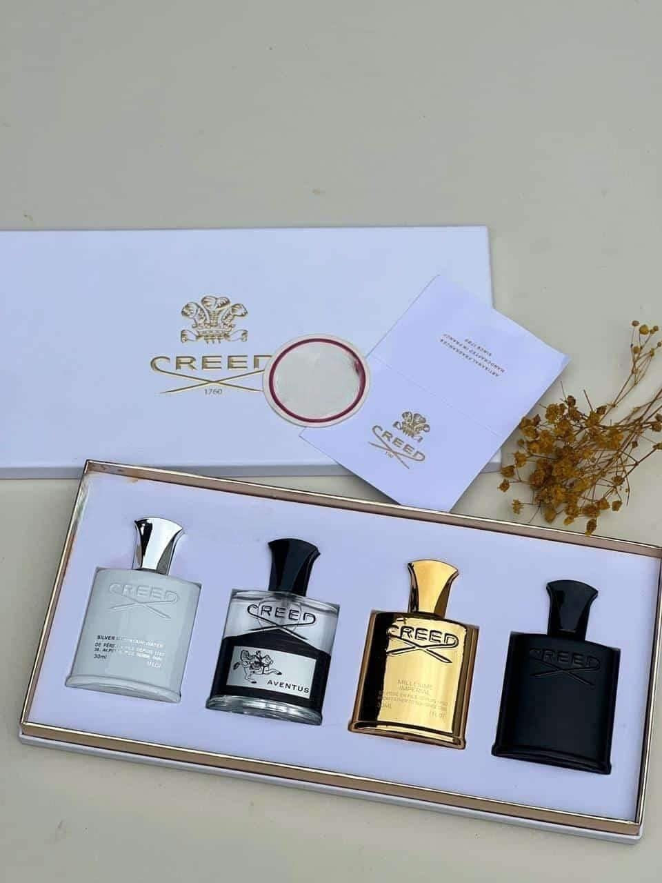 Creed 4 Piece Set 30 ML Each New & Sealed (Perfect Summer Fragrances